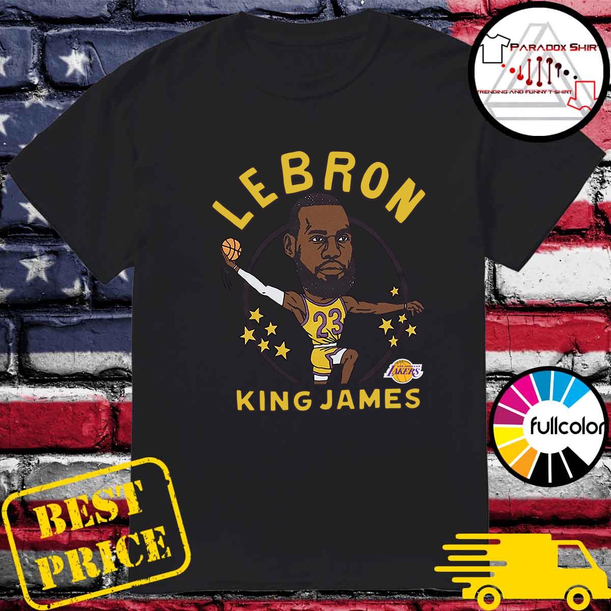 lebron james king shirt