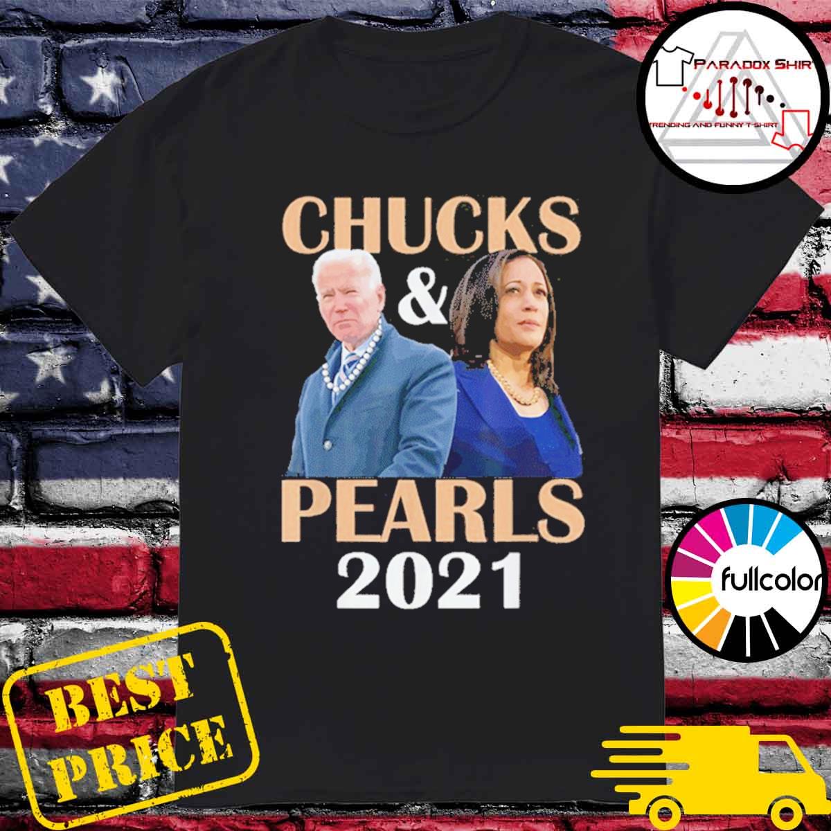 Biden Harris Kamala Harris MVP Chucks and Pearls t-shirt 2021 Purple Inauguration Kamala Harris tshirt Madam Vice President