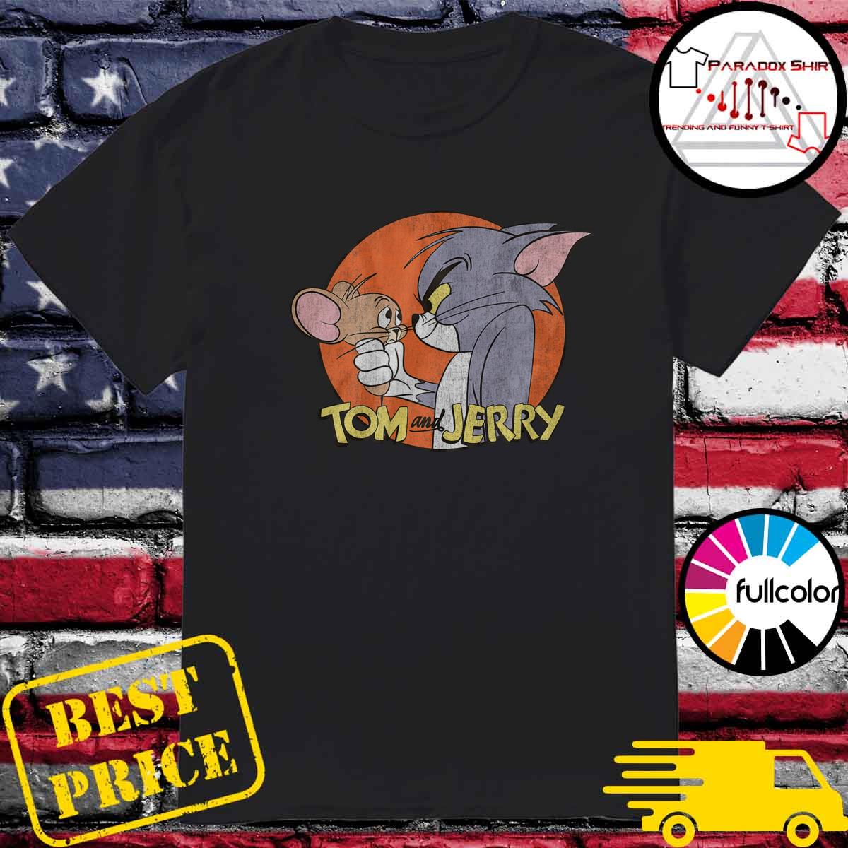 Official Tom And Jerry Funny Not Friends The Cat And Mouse Shirt