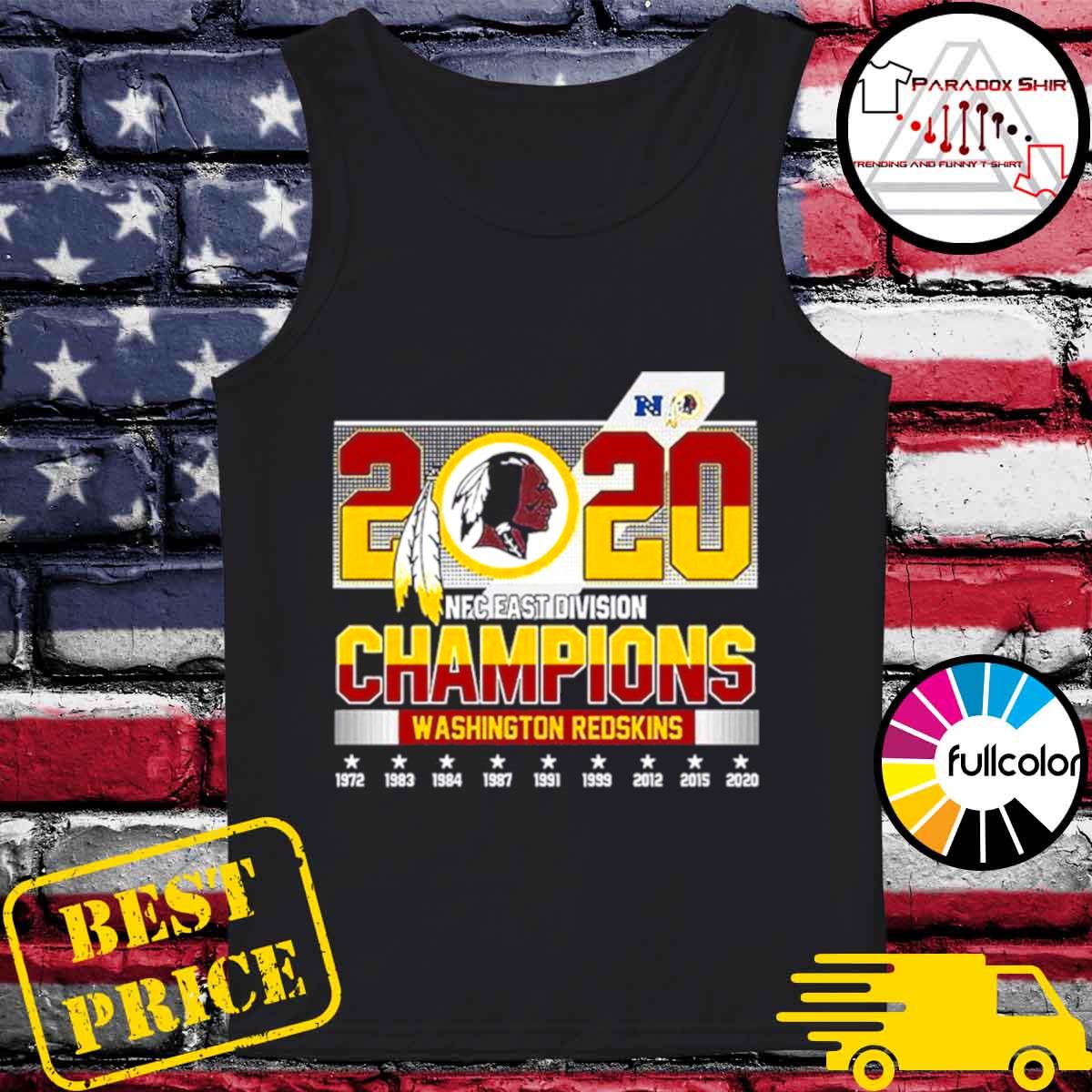 The Washington Football Team Nfc East Division Champions 2020 shirt -  Kingteeshop